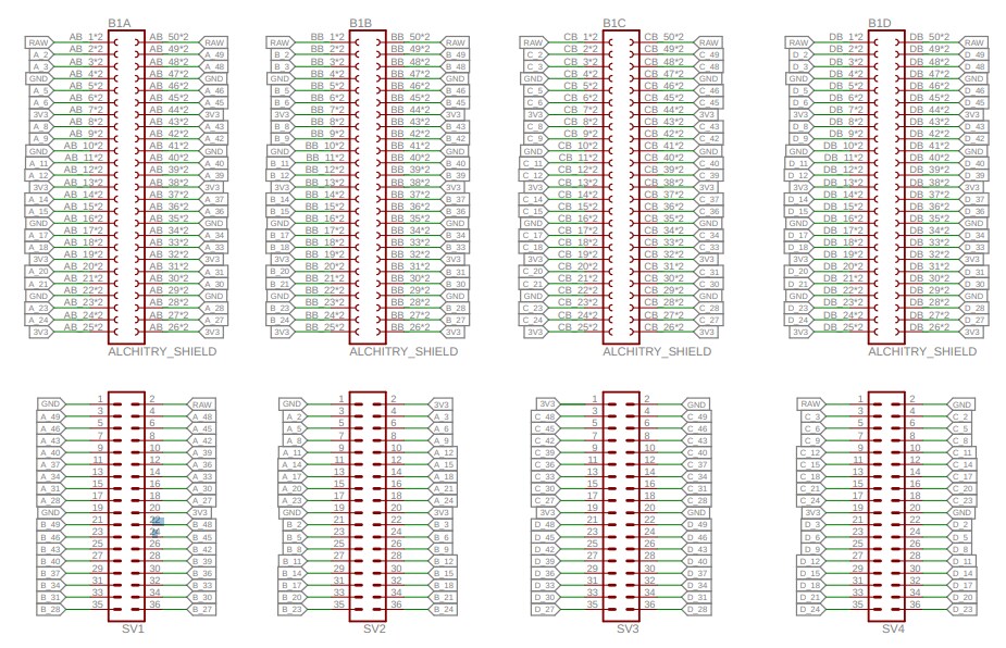 Schematic - SparkFun DEV-16524 Alchitry Br Prototype Element Board